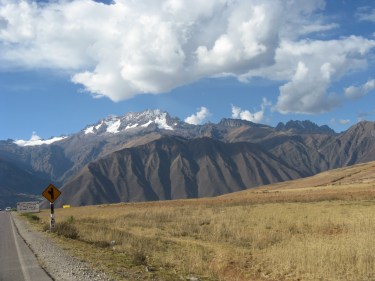 Entrando al Valle Sagrado